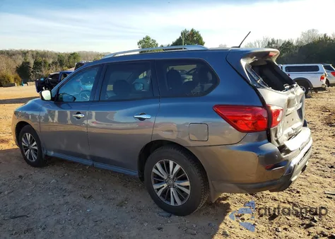 2017 Nissan Pathfinder S из США, поврежденный, VIN 5N1DR2MM4HC687912